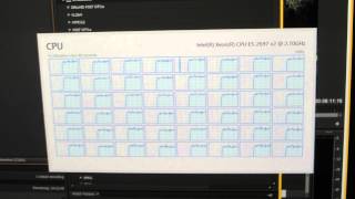 Intel 24 Core XEON Fully Loaded Rendering 4K Video [upl. by Ailero905]