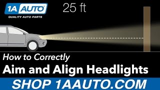 How to Aim and Align your Headlights Correctly [upl. by Arbmat]