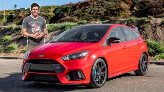 2018 Ford Focus RS Review Americas Hot Hatch vs Civics and Golfs [upl. by Yetsirhc]