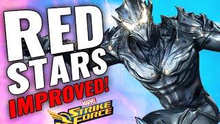 FREE VOID KNIGHT SHARDS New Avengers Farmable Red Star Changes  Marvel Strike Force [upl. by Flip]