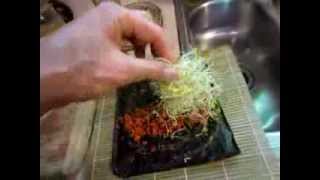 Probiotic Burrito Raw Food Recipe [upl. by Geibel]