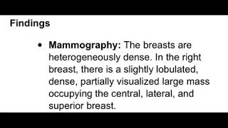 Malignant phyllodes tumor [upl. by Llertnad]