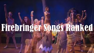 Firebringer Songs Ranked  StarKid [upl. by Selwin]