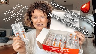 Gerinnungsstörung in der Schwangerschaft  Faktor 5 Leiden  Thrombosespritzen  Heparin [upl. by Graubert]