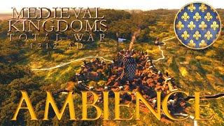 Medieval Kingdoms 1212 AD The Kingdom of France Ambience I ASMR Studying Sleeping Travelling I [upl. by Cuthbertson310]