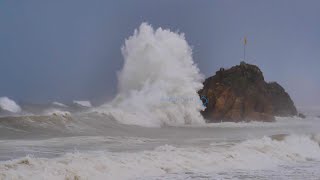 Temporal Gloria en Blanes costa brava [upl. by Taub124]