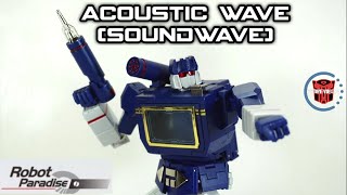 Robot Paradise FansToys RP01 Acoustic Wave amp Fibrir AKA Soundwave amp Rumble [upl. by Nations]