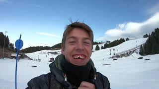 Vamos a hacer SNOWBOARD y me PARTO los DIENTES \\\ VLOG 4 [upl. by Creighton]