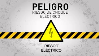 Peligro riesgo de choque eléctrico [upl. by Araed]