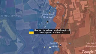 Ukraine officially recaptured Klishchiivka 18 September 2023 [upl. by Oniluap]