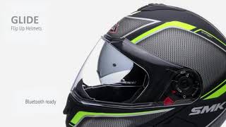 SMK Glide Kyren Flip Up Helmet [upl. by Llevron113]