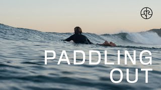 PADDLING OUT THROUGH BREAKING WAVES  How To Surf  Making it into the Lineup Through White Water [upl. by Emerick]