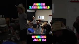 Joseph and the Amazing Technicolor Dreamcoat opens July 24 broadway musicaltheatre joseph [upl. by Earehc162]