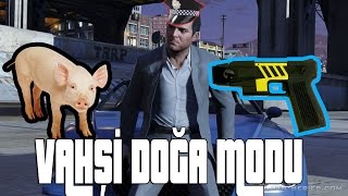 GTA 5 HAYVAN İSTİLASI MODU [upl. by Iddet]