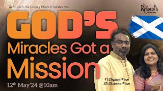 GOD’S MIRACLES GOT A MISSION  Pastor Stephen [upl. by Litt]