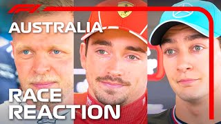 Drivers Reaction After the Race  2024 Australian Grand Prix [upl. by Anedal]