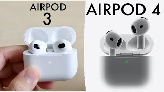 AirPods 4 Vs AirPods 3 Quick Comparison [upl. by Ainer]