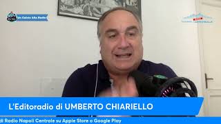 LEDITORIALE DI UMBERTO CHIARIELLO 219 quotLa vittoria a BRAGA dà fiducia ma il NAPOLI ha problemiquot [upl. by Dnalkrik]