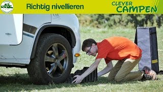 Das Wohnmobil richtig nivellieren So geht´s  Die Camper Fahrschule  Clever Campen [upl. by Sixele941]