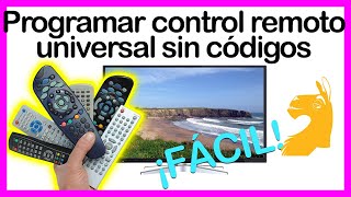 ➤ Cómo PROGRAMAR un CONTROL REMOTO  FÁCIL  universal SIN CÓDIGO✔ [upl. by Nezam]