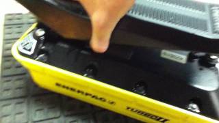 Enerpac Turbo II Air Operated Pump Demonstration [upl. by Sharos]