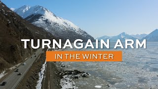 Turnagain Arm Driving Tour in the Winter [upl. by Yennej]