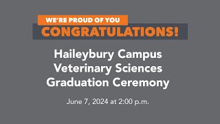 Haileybury Campus  Veterinary Sciences Graduation Ceremony Afternoon [upl. by Eekram]