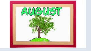 English Basics Lesson 4 part 2 Wall Calendar Months of the Year ESL Worksheets Included [upl. by Nikral962]