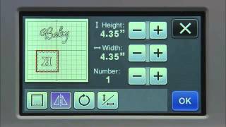 ScanNCut tuto  éditer et modifier un motif [upl. by Aisac]