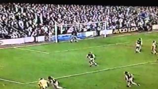 West Ham 01 Leeds Utd 71089 rare Vinnie goal [upl. by Ahsikram]