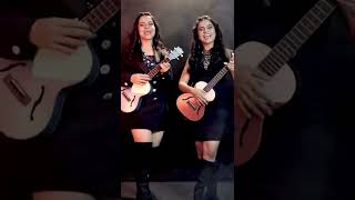 Arabic Kuthu X Param Sundari  Crossover  Antara Ankita  NandySisters ukulele Short [upl. by Franciscka]