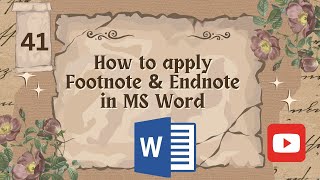 How to use Footnote and Endnote MS Word  Footnote and Endnote in Urdu  MS Word Full Course FREE [upl. by Adaha]