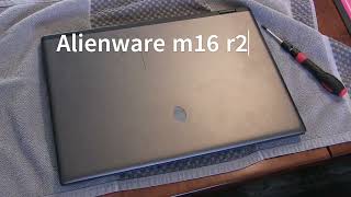 Alienware m16 r2 repaste [upl. by Jacobba]