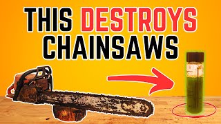 THIS DESTROYS CHAINSAWS Ethanol  The Silent Assassin Destroying This Stihl 039 Chainsaw [upl. by Cyd]