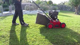 SCARIFICATEUR SENTAR S395B MOTEUR BRIGGS amp STRATTON [upl. by Onaireves720]