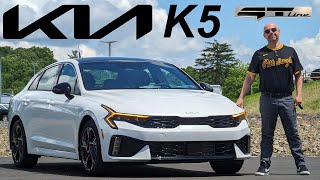 Experience the 2025 Kia K5 GT Line A Comprehensive Test Drive and Feature Review [upl. by Dell]