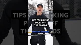 TIPS FOR PICKING PUCKS OFF THE BOARDS hockeycoaching hockeydevelopment [upl. by Aihtak332]