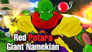 Red Potara Giant Namekian Has ENDLESS Regeneration Budokai Tenkaichi 3 [upl. by Alberic15]