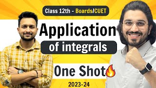 Application Of Integrals  Class 12 Maths  NCERT for Boards amp CUET [upl. by Labotsirc]