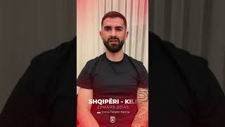 Edhe Elseid Hysaj ka një mesazh për të gjithë ju tifozë ❤️🖤 Shqipëri 🆚 Kili 2203 2045 Parma [upl. by Sillyrama]