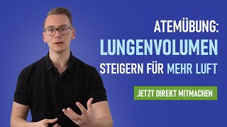 LUNGENVOLUMEN ZU KLEIN Mache diese Atemübung 3 Tage hintereinander [upl. by Akkeber489]