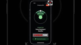 iPhone Emergency SOS Use Your Phone as a Satellite apple iphone features news usa [upl. by Ainniz]