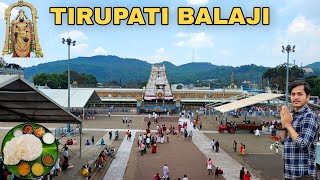 तिरुपति बालाजी  Tirupati Balaji Temple Darshan  Tirupati Balaji Tour Guide Vlog Tirumala Tirupati [upl. by Abih740]