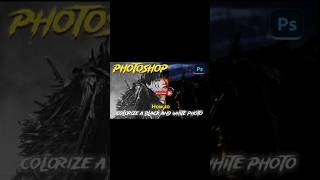 Photoshop Colourize a Black and white photo like photoshop photoshoptutorial tutorial easy [upl. by Greer]