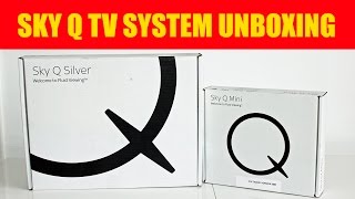 Sky Q TV System UNBOXING [upl. by Oina599]