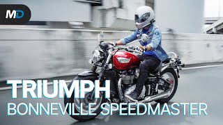 Triumph Bonneville Speedmaster Review  Beyond the Ride [upl. by Elleniad991]