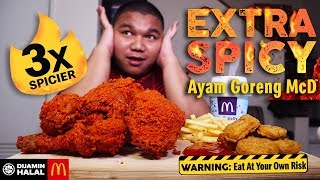 NEW 9X Ketol Ayam Goreng 🔥MCD 3X EXTRA SPICY🔥 Challenge Malaysia🇲🇾  MUKBANG  Eating Show [upl. by Idna]