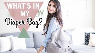 Whats In My Diaper Bag Fawn Design 2017 [upl. by Shelly]