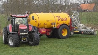 Slurry injection with Case IH [upl. by Eugnimod]