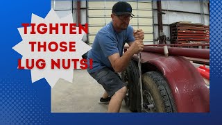 How To Torque Trailer Lug Nuts [upl. by Amekahs294]